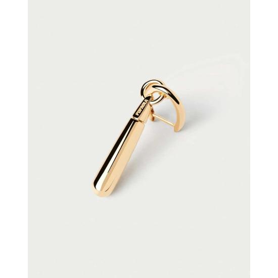  피디파올라 이어링 Pdpaola 라지 주피터 싱글 후프  골드 - PD PAOLA