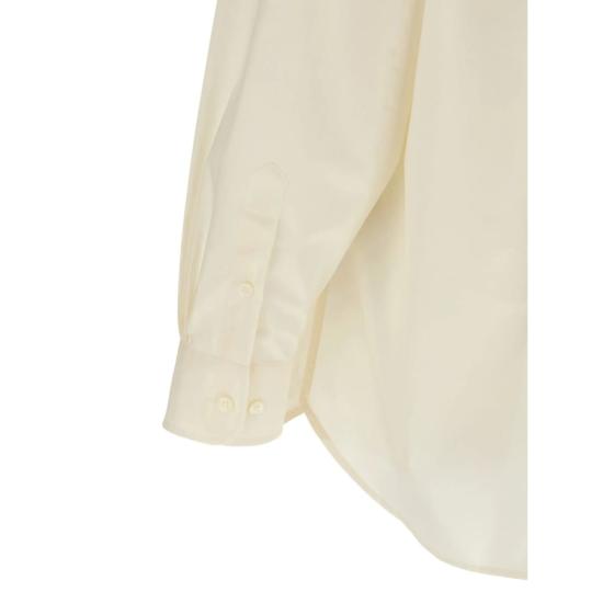  MM6 메종마르지엘라 탑 Mm6 메종 마르지엘라 셔츠 뉴트럴 - MM6 MAISON MARGIELA