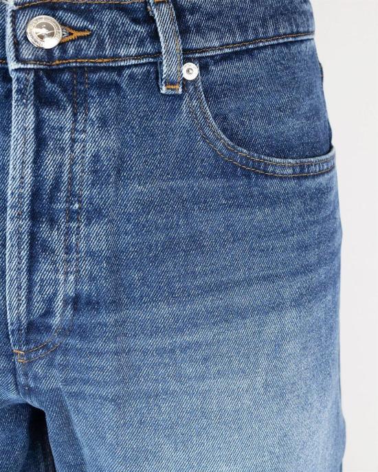  아페쎄 데님 팬츠 A.P.C. 스트레이트 레그 진 워시드 인디고 - A.P.C.