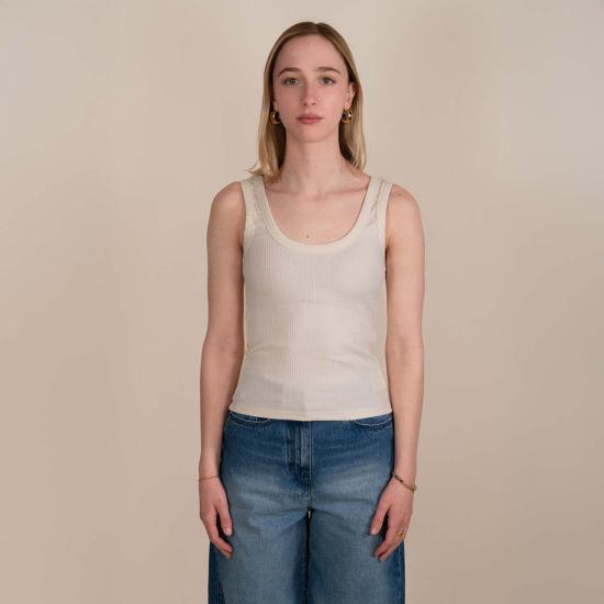  텔라 민소매 티셔츠 소피아 탱크 - TELA