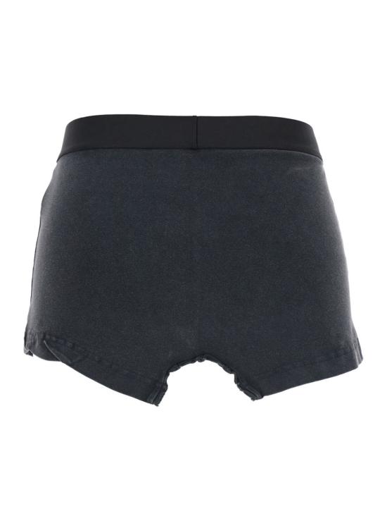  발렌시아가 숏 스커트 슬레이트 스트레치 코튼 미니 스커트, 워싱 처리된 블랙 - BALENCIAGA