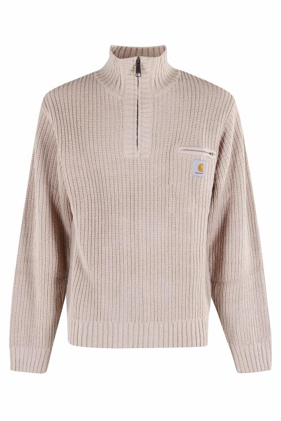  칼하트 스웨터 카하트 윕 디트로이트 하프 집업  플뢰르 드 셀