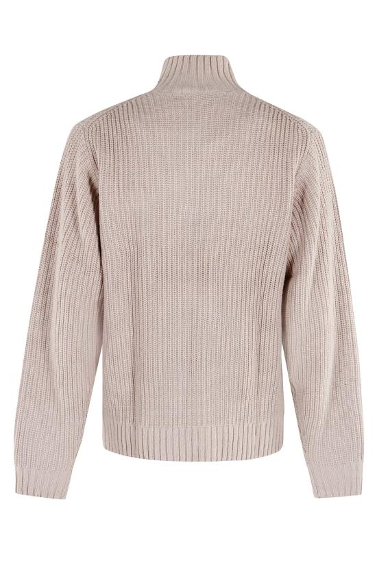  칼하트 스웨터 카하트 윕 디트로이트 하프 집업  플뢰르 드 셀 - CARHARTT