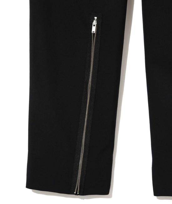  언더커버 스트레이트 팬츠 UC1 C4508 지퍼 팬츠 블랙 - UNDERCOVER