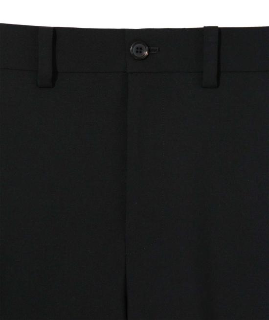  언더커버 스트레이트 팬츠 UC1 C4508 지퍼 팬츠 블랙 - UNDERCOVER