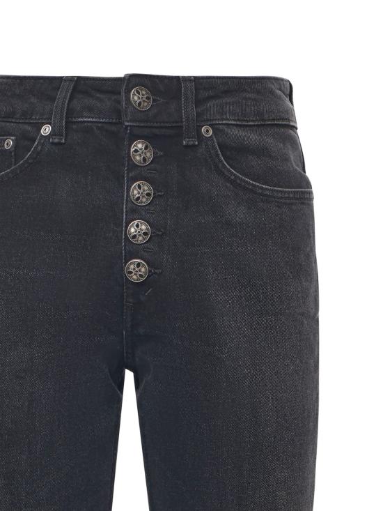  돈답 데님 팬츠 돈둡 쿤스 데님 진 블랙 - DONDUP