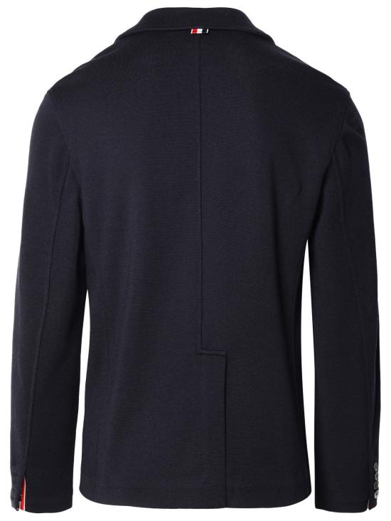  톰브라운 수트 자켓 톰 브라운 버진 울 블레이저 네이비 - THOM BROWNE