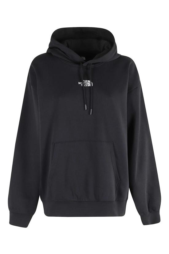  노스페이스 스웨터 에센셜 오버사이즈 후디 TNF 블랙