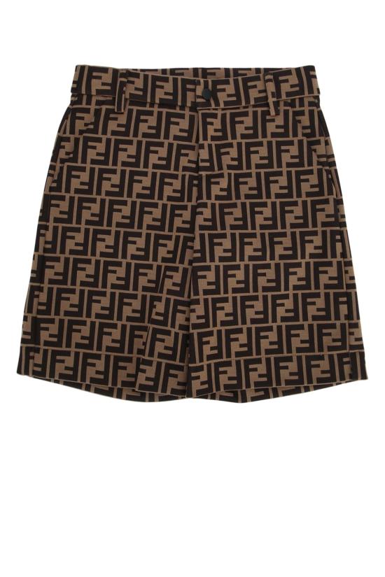  [키즈] 펜디 쇼츠/버뮤다 키즈  버뮤다 마스 저지 로고 Ff 반바지 F0 E0 X