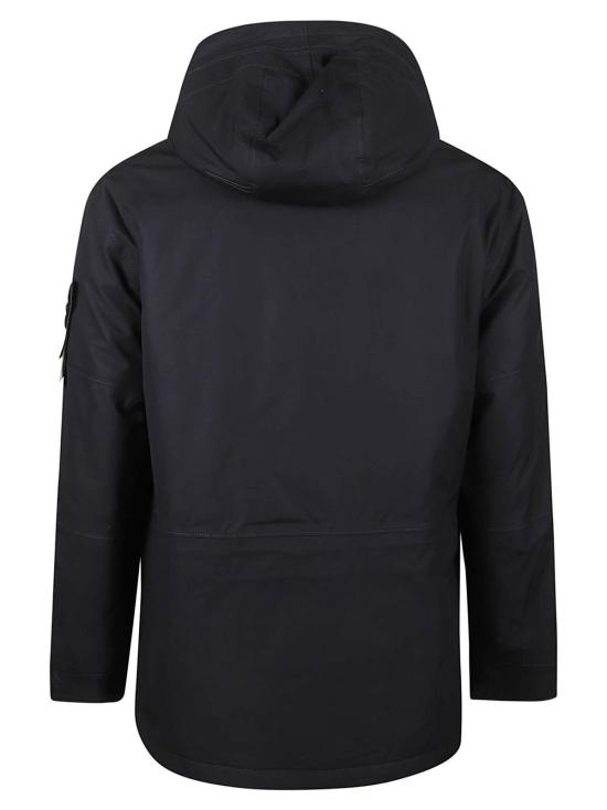  스톤 아일랜드 자켓 고스트 스트레치 레이어 퓨전 재킷 네로 - STONE ISLAND