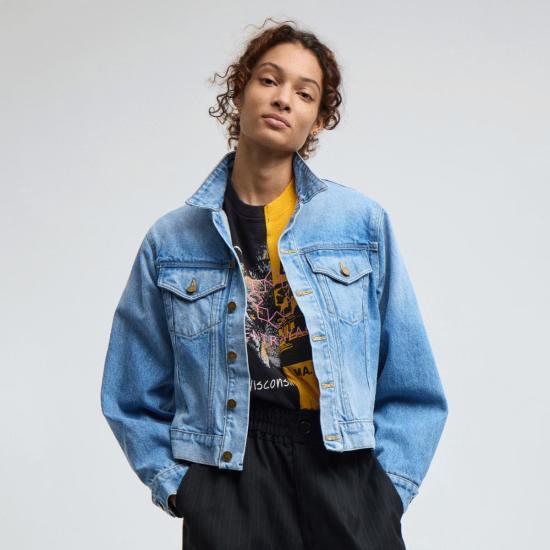  Rentrayage 데님 자켓 렌트레이지 실버레이크 데님 재킷 라이트 블루 - OTHER BRANDS