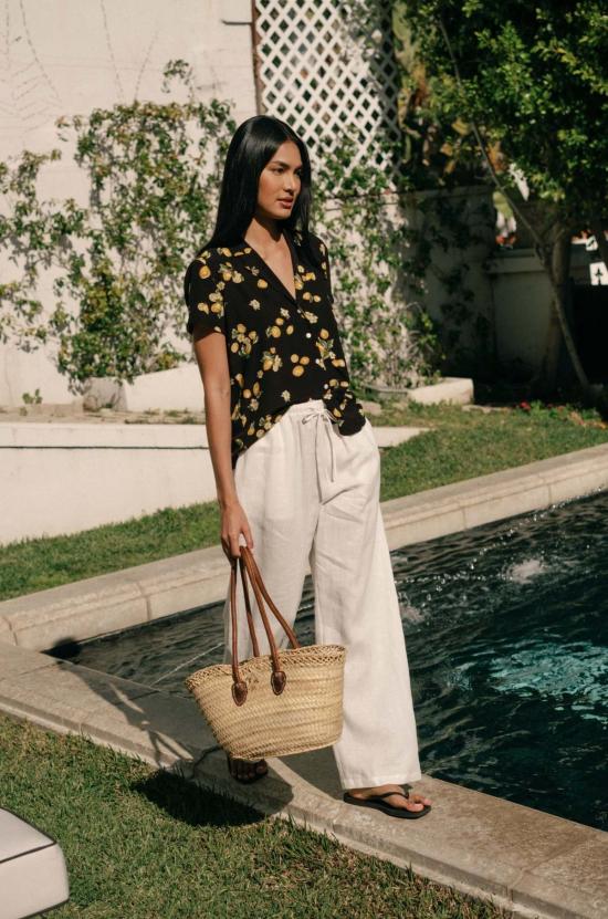  Whimsy + Row 스트레이트 팬츠 윔지 + 로우 키라  화이트 - OTHER BRANDS