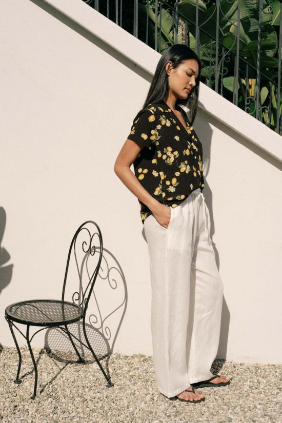  Whimsy + Row 스트레이트 팬츠 윔지 + 로우 키라  화이트 - OTHER BRANDS