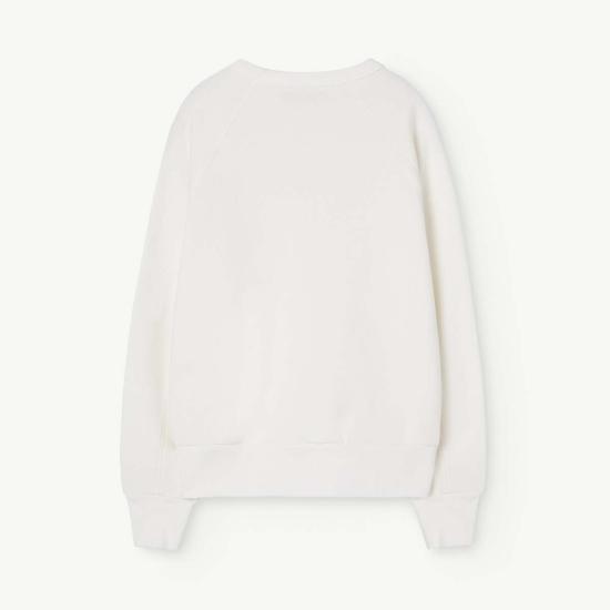  [키즈] 더 애니멀스 옵저버토리 풀오버 어린이용 동물 관측소 상어 아동용 스웨트셔츠 (흰색) - THE ANIMALS OBSERVATORY