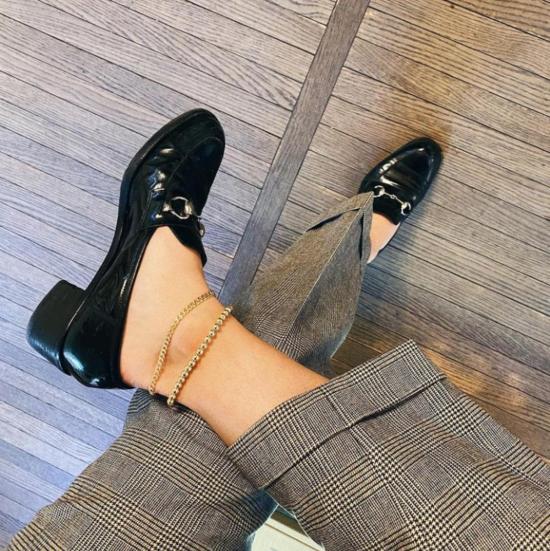  타린 토마스 바디 주얼리 블리커 앵클릿 18k 옐로우 골드 필드