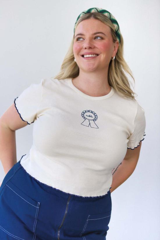  Subtle Dust 반팔 티셔츠 서브틀 더스트 노블 베이비 티 내추럴 - OTHER BRANDS