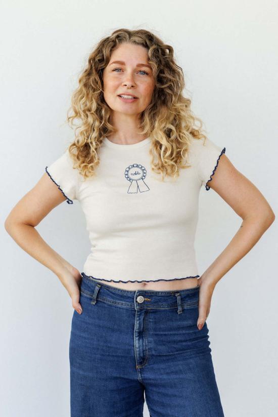  Subtle Dust 반팔 티셔츠 서브틀 더스트 노블 베이비 티 내추럴 - OTHER BRANDS