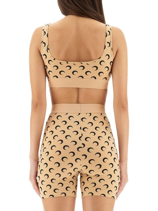  마린세르 브라 마린 세르 문 탑 베이지 - MARINE SERRE