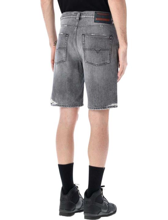  디젤 숏팬츠 데님 레귤러 쇼츠 (회색) - DIESEL