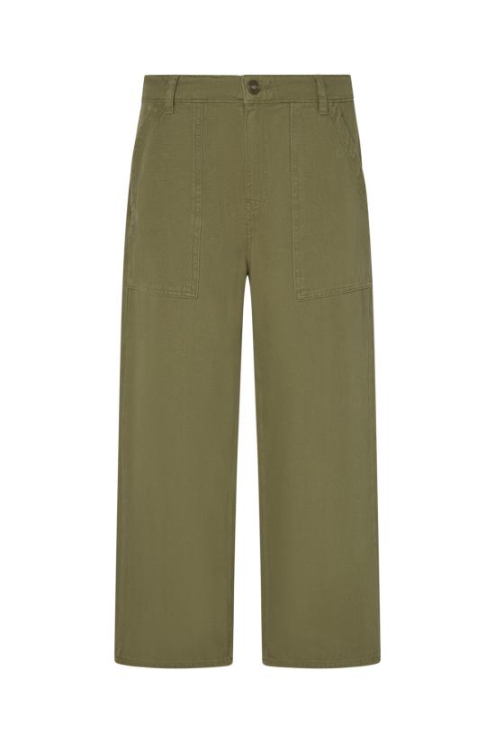  Sønderhaus 스트레이트 팬츠 Shan  아미 그린/블랙 - OTHER BRANDS