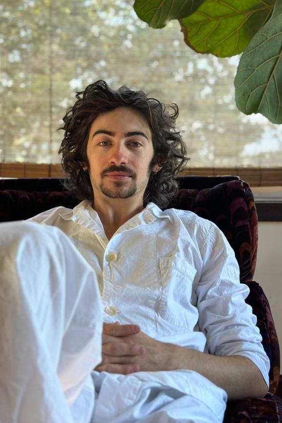  Erica Tanov 라운지 웨어 에리카 타노프 빅터 코튼 파자마 세트 화이트 - ERICA TANOV