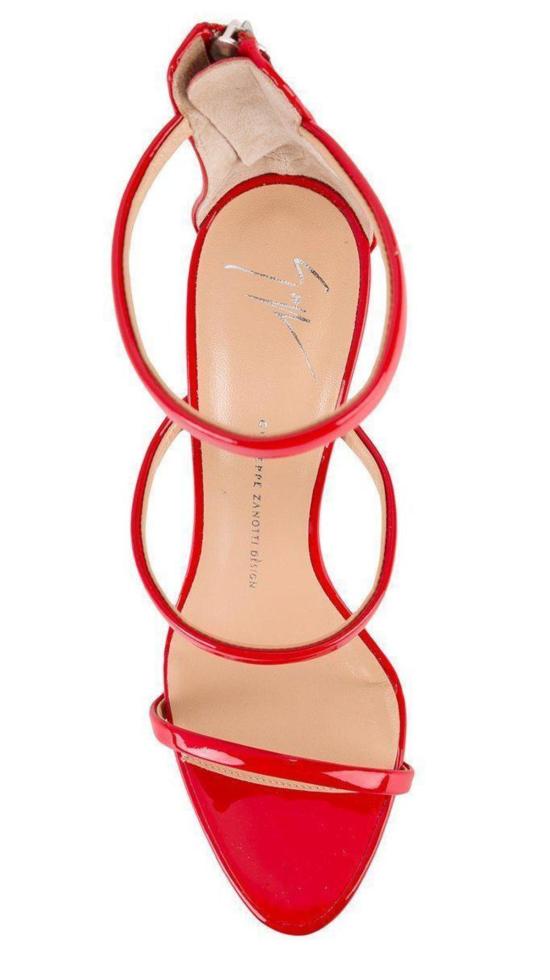  쥬세페자노티 샌들 Giuseppe Zanotti Harmony 120mm 쓰리 스트랩  Fiamma - GIUSEPPE ZANOTTI