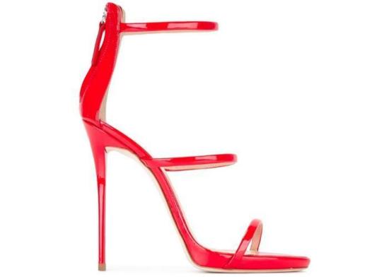  쥬세페자노티 샌들 Giuseppe Zanotti Harmony 120mm 쓰리 스트랩  Fiamma