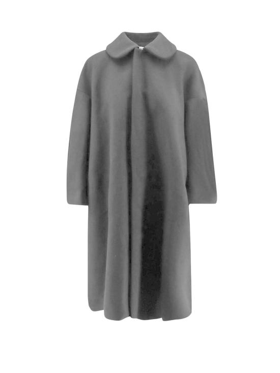  꼼데가르송 코트 벌룬 소매 플레이  블랙