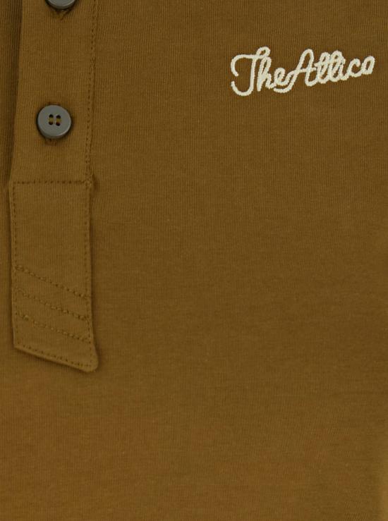  디 아티코 반팔 티셔츠 아티코 폴로 셔츠 그린 - THE ATTICO