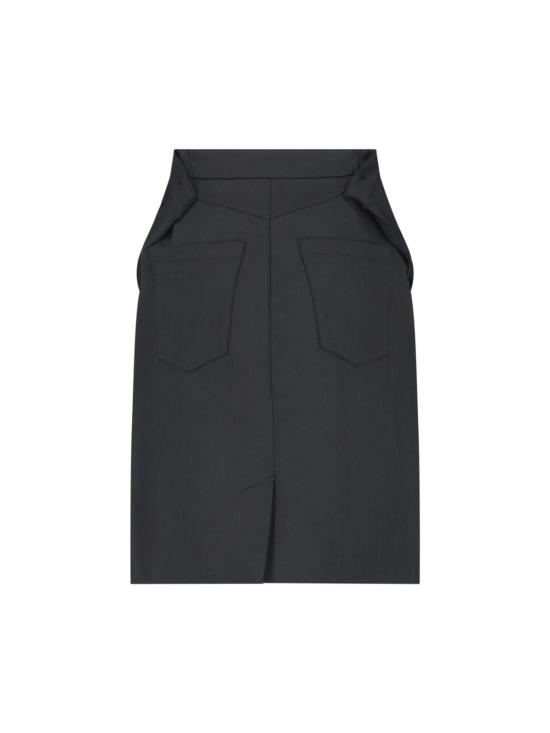  코페르니 미디 스커트 컷아웃 디테일  블랙 - COPERNI