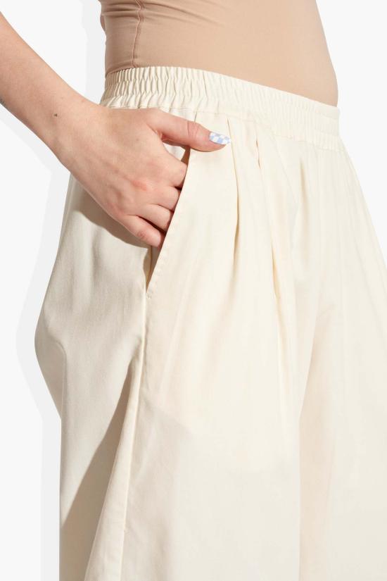  THE CELECT 스트레이트 팬츠 Thecelect 벌룬 팬츠 크림 - OTHER BRANDS