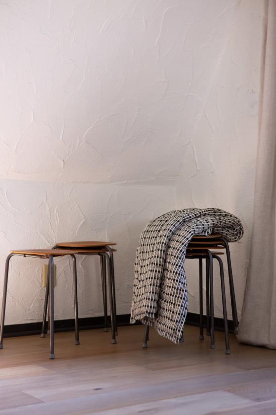  [키즈] Erica Tanov 침구 에리카 타노프 코튼 핸드 스티치 여행용 퀼트 내추럴/블랙 제이콥슨