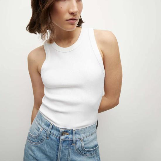  베로니카비어드 민소매 티셔츠 베로니카 비어드 크롭 조딘 탱크