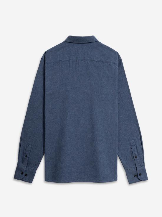 O.N.S 긴팔 셔츠 풀턴 헤더 플란넬 셔츠 다크 블루 헤더 - OTHER BRANDS