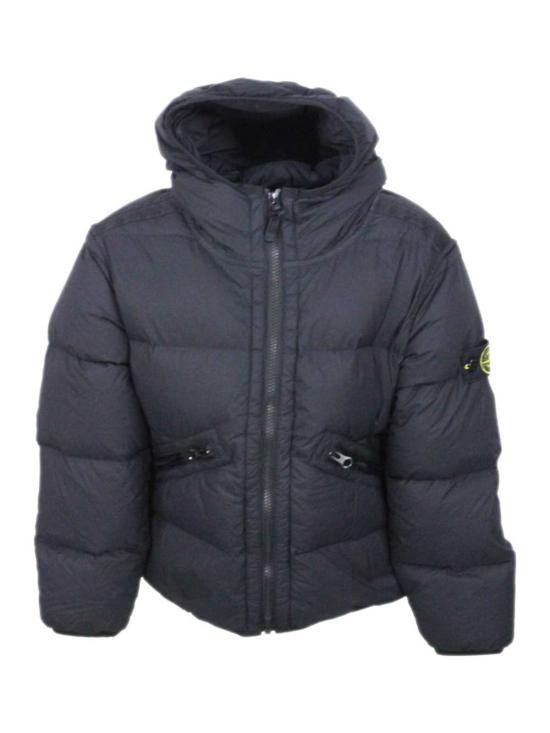  [키즈] 스톤 아일랜드 자켓 키즈 재킷 블랙