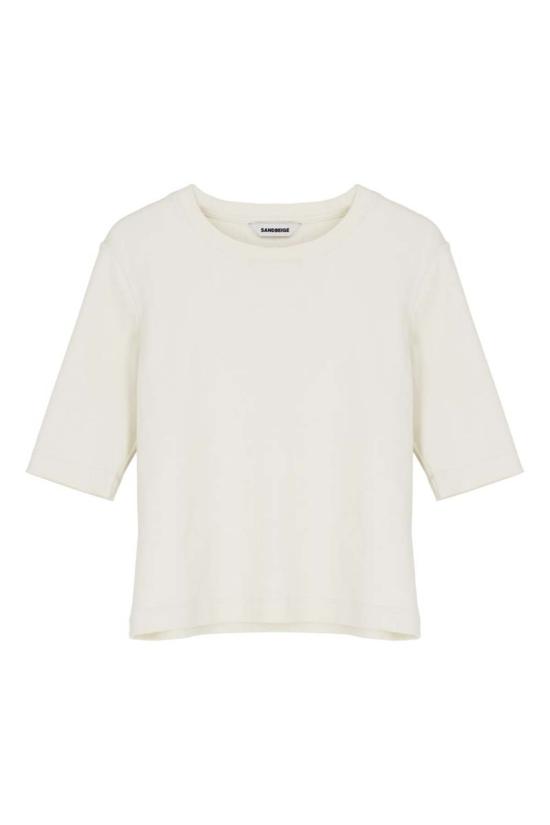  샌드베이지 긴팔 티셔츠 샌드 베이지 아덴 티셔츠 - SANDBEIGE