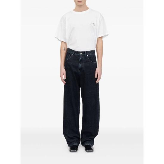  MM6 메종마르지엘라 데님 팬츠 Mm6 Maison Margiela 청바지 블랙 - MM6 MAISON MARGIELA