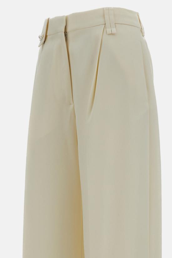  시몬로샤 크롭 팬츠 시몬 로샤 크롭 와이드 팬츠 화이트 - SIMONE ROCHA