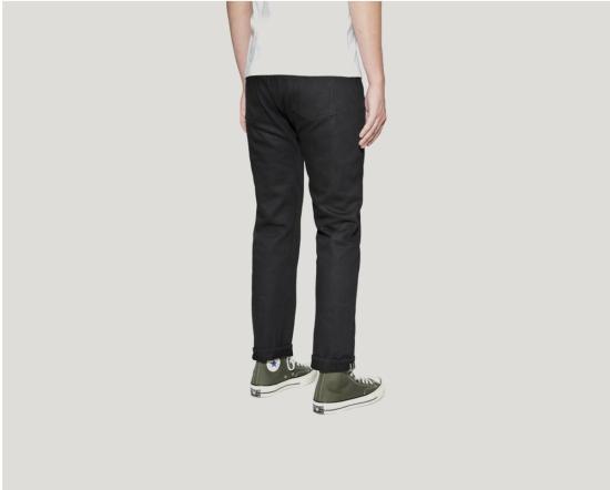  쓰리식스틴 데님 팬츠 3 식스틴 Ct 220x 더블 데님 블랙 - 3SIXTEEN