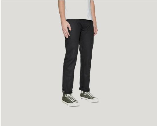  쓰리식스틴 데님 팬츠 3 식스틴 Ct 220x 더블 데님 블랙 - 3SIXTEEN
