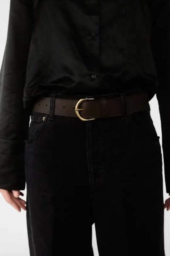  자네사레온 레귤러 벨트 Janessa Leone Cato  마호가니