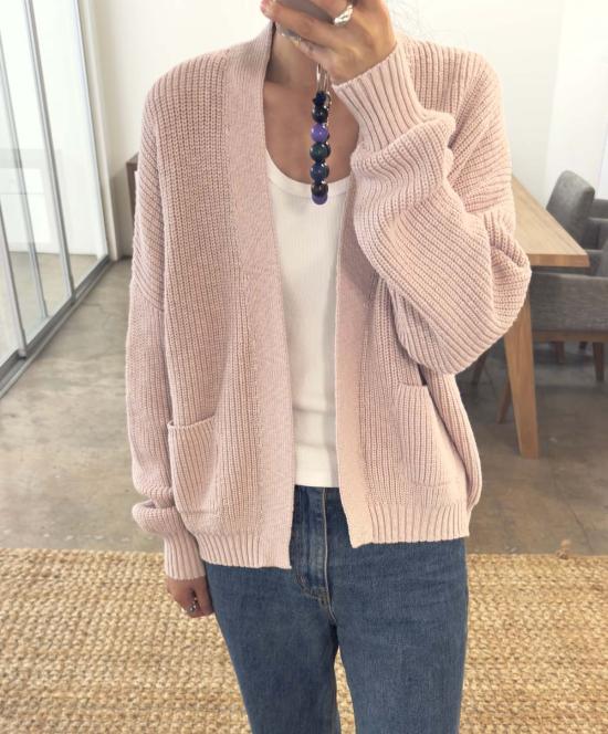  잇이즈웰 LA 가디건 잇이즈웰 L.A. 이지  내추럴/웜 토프/올리브 - IT IS WELL L.A.