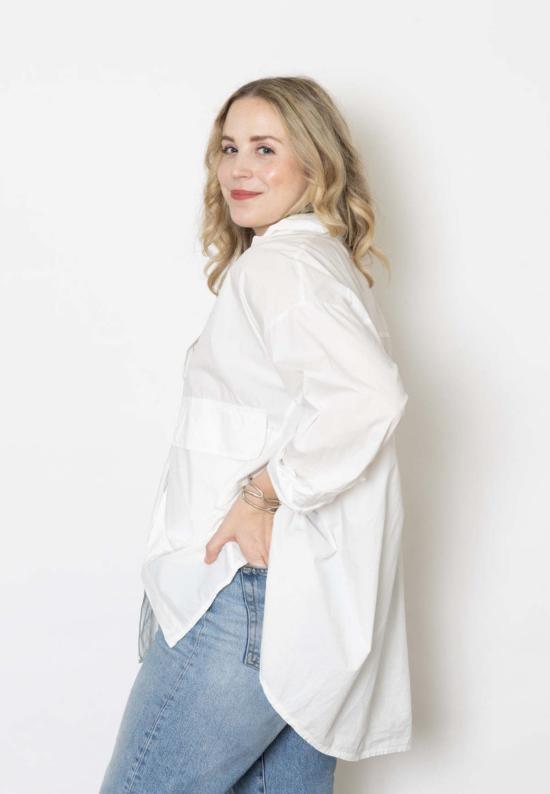  SBJ Austin 셔츠 SBJ 오스틴 바이올렛  라이트 블루 스트라이프/다크 블루 스트라이프/화이트/모카 - SBJ AUSTIN