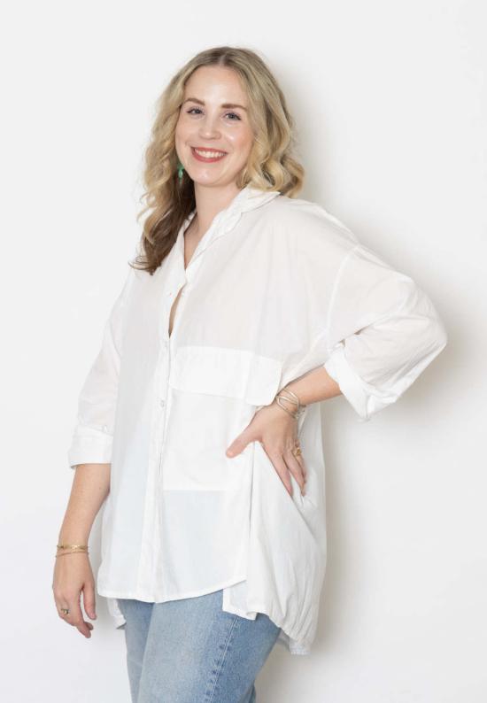  SBJ Austin 셔츠 SBJ 오스틴 바이올렛  라이트 블루 스트라이프/다크 블루 스트라이프/화이트/모카 - SBJ AUSTIN