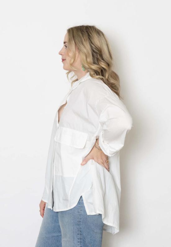  SBJ Austin 셔츠 SBJ 오스틴 바이올렛  라이트 블루 스트라이프/다크 블루 스트라이프/화이트/모카 - SBJ AUSTIN