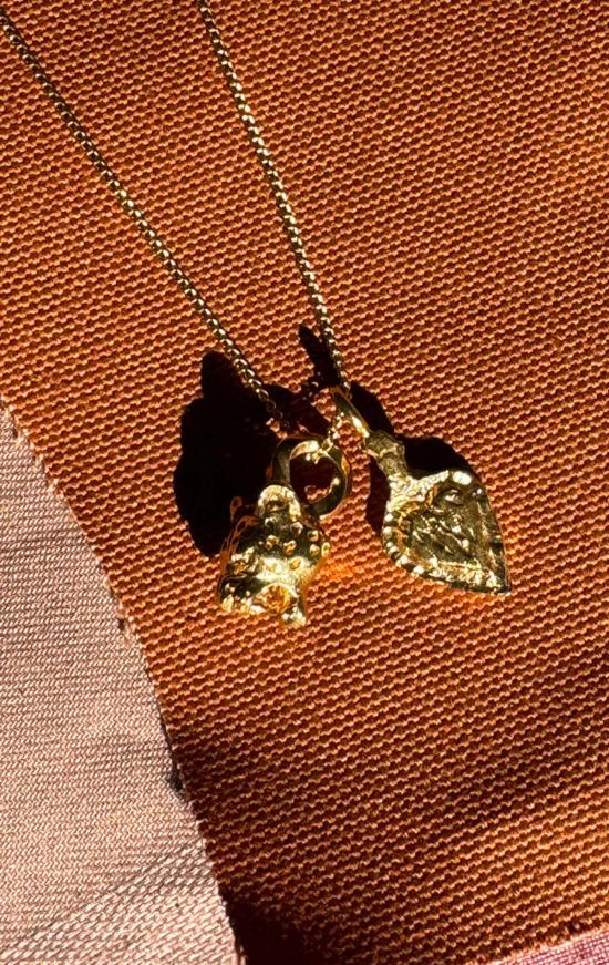  Goldy Ring 목걸이/팬던트 골디 링 참 목걸이 골드 - OTHER BRANDS