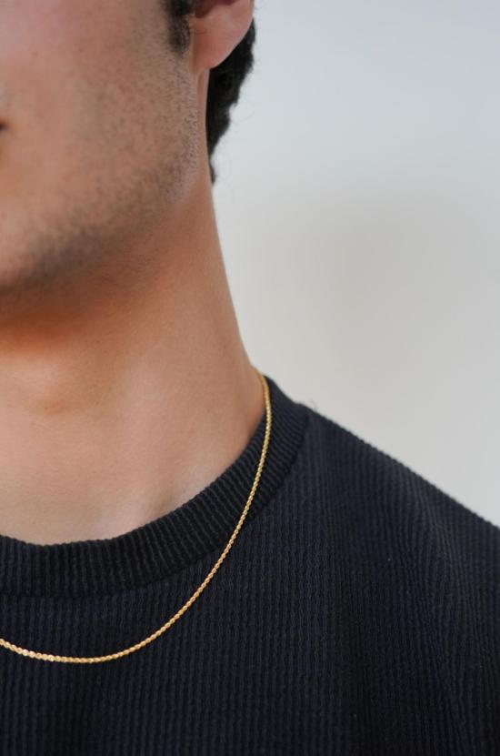  오디세이아 네크리스 오디세아 뉴욕 로프 체인 목걸이 14K 골드 - ODISSEA