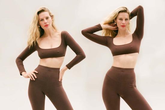  질 로드리게즈 긴팔 티셔츠 Gil Rodriguez El Tigre Chiquito L/S 크롭 탑 - GIL RODRIGUEZ