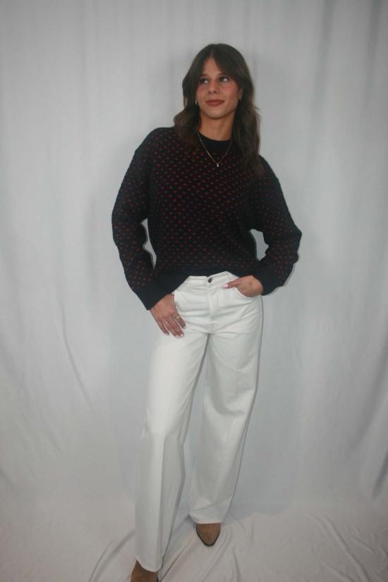  피스톨라 데님 팬츠 테이트 하이라이즈 와이드 레그 진 - PISTOLA