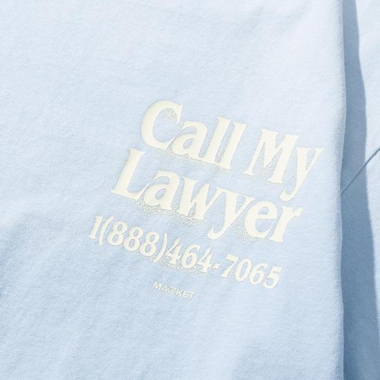  마켓 반팔 티셔츠 콜 마이 로이어 3D 티셔츠 - MARKET